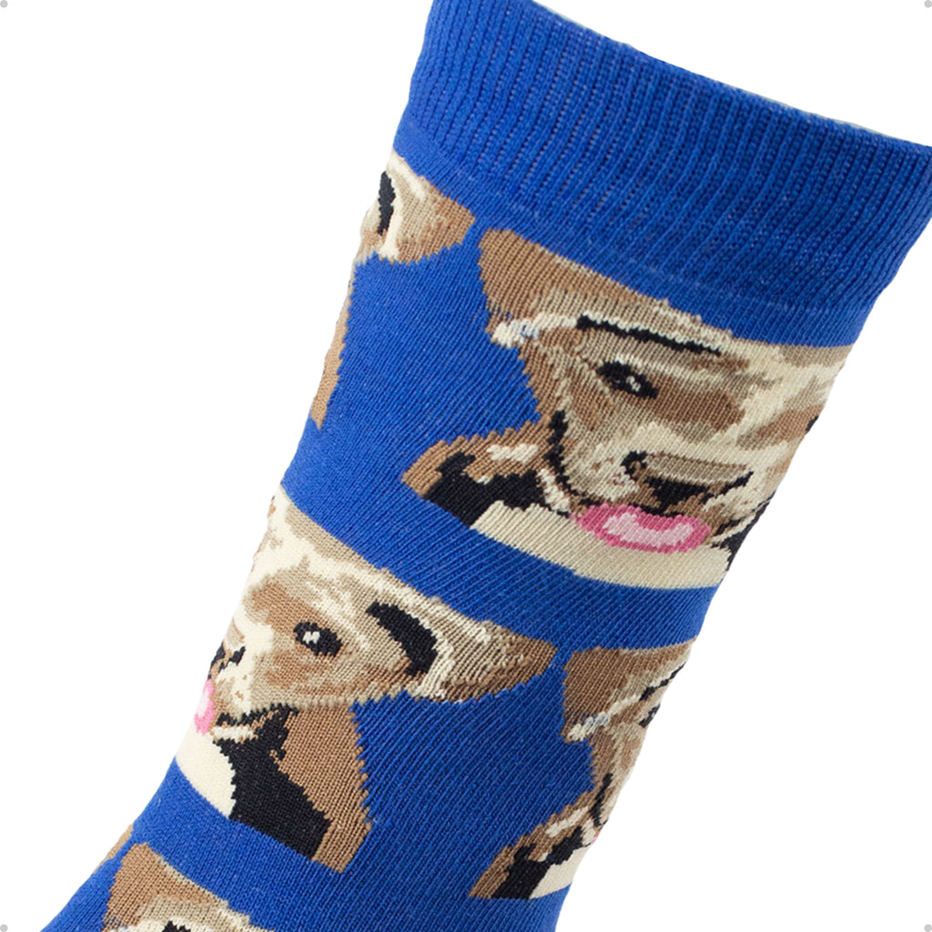 Meia Divertida Estampada Oddo Cano Longo Cachorro Vira Lata